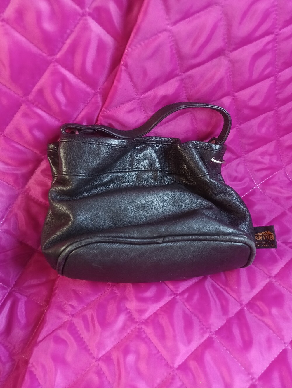 Black Leather Bag